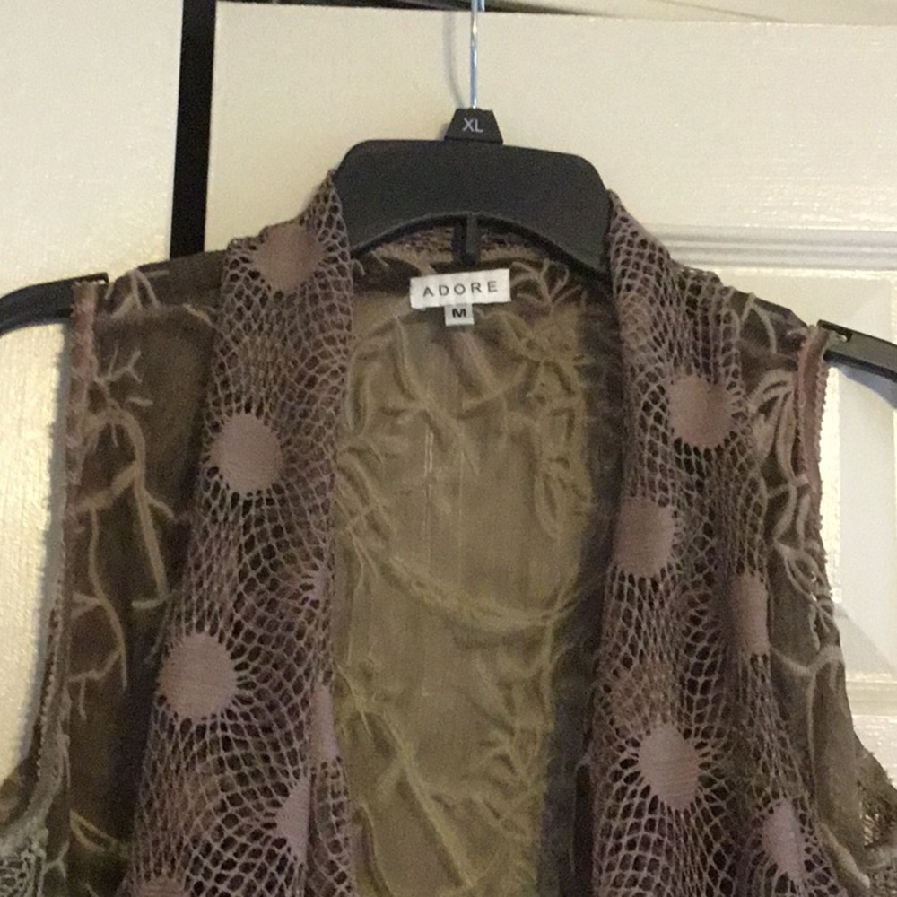 ADORE Lace Sleeveless cardigan